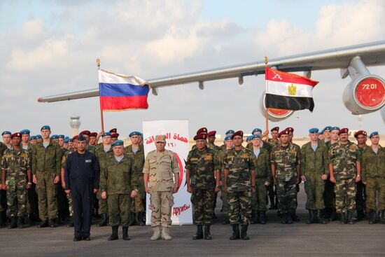 Friendship Defenders 2016 Russia-Egypt anti-terrorism drills