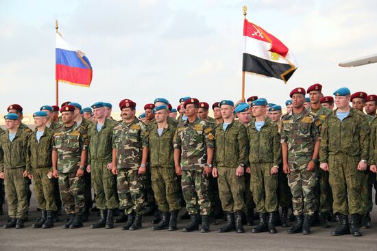 Friendship Defenders 2016 Russia-Egypt anti-terrorism drills