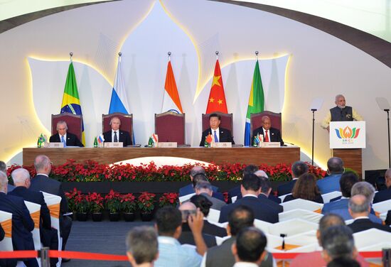 President Putin visits Goa, India. Day Two