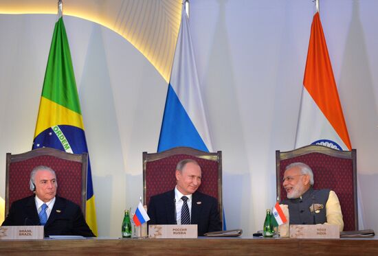 President Putin visits Goa, India. Day Two
