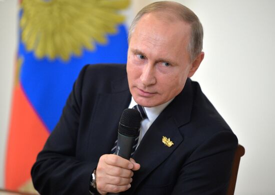 President Putin's visit to Goa, India. Day Two