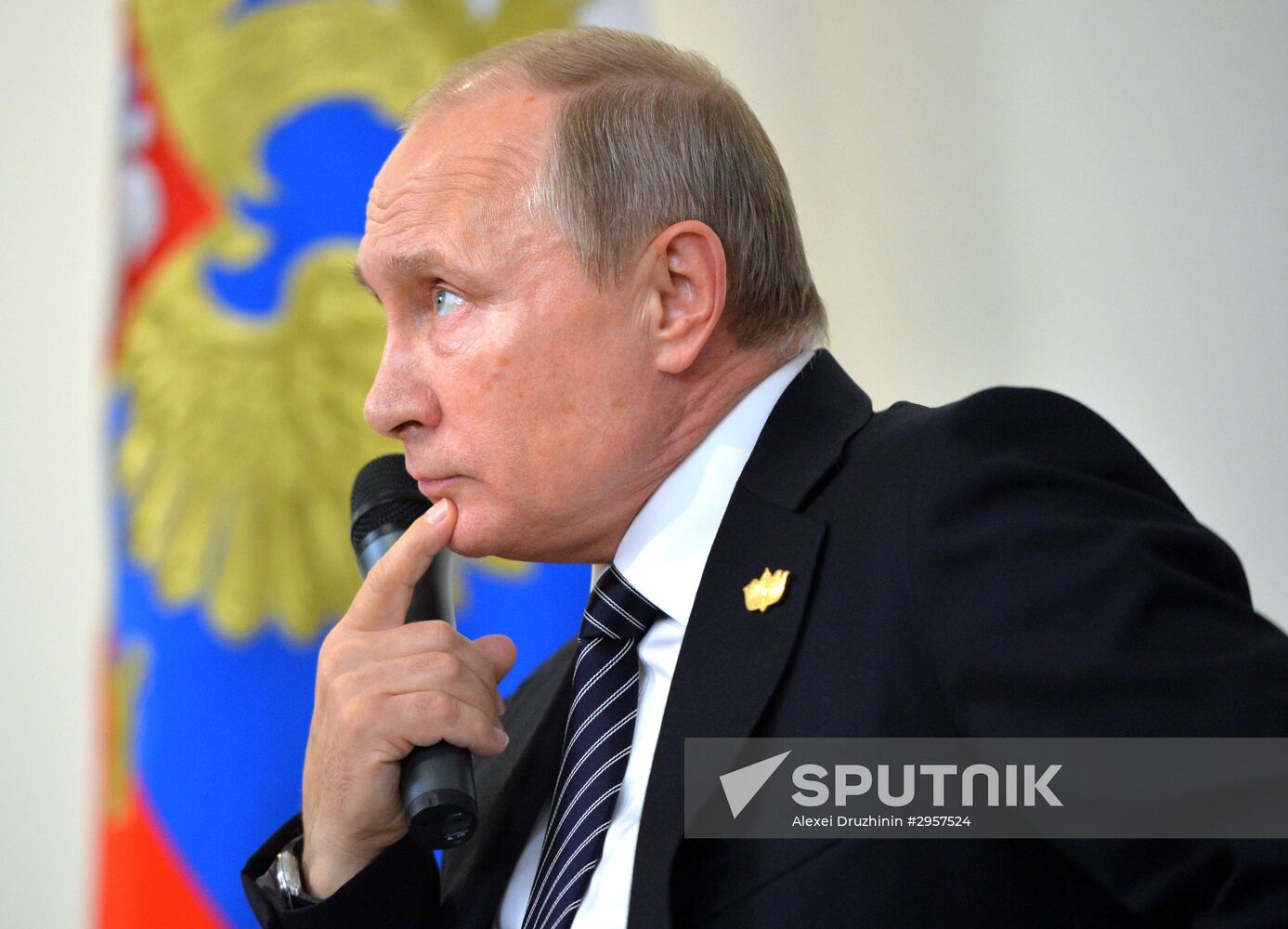 President Putin's visit to Goa, India. Day Two