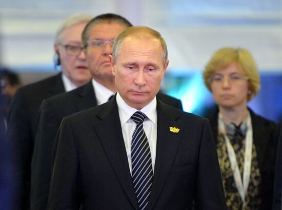 President Putin visits Goa, India. Day Two