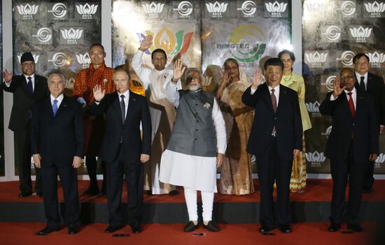 President Putin visits Goa, India. Day Two