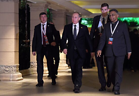 President Putin visits Goa, India. Day Two
