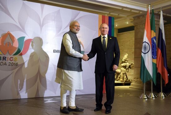 President Putin visits Goa, India. Day Two