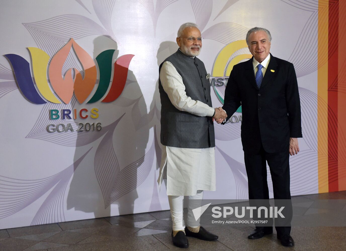 Vladimir Putin visits Goa, India. Day Two