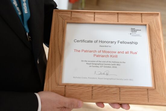 Patriarch Kirill visits Great Britain. Day Two