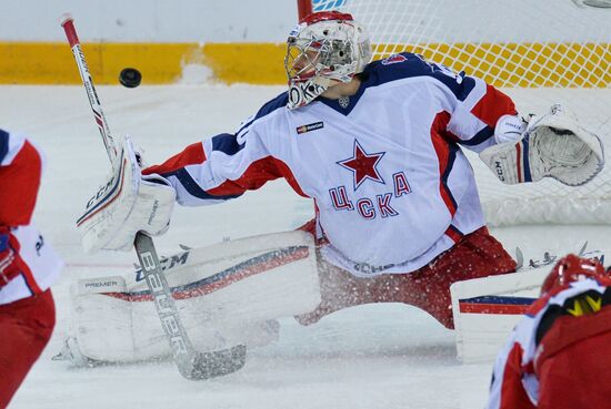 KHL Hocky. Avangard vs. CSKA