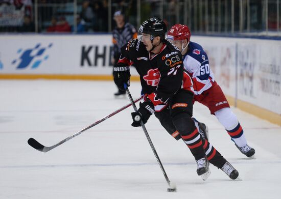 KHL Hocky. Avangard vs. CSKA