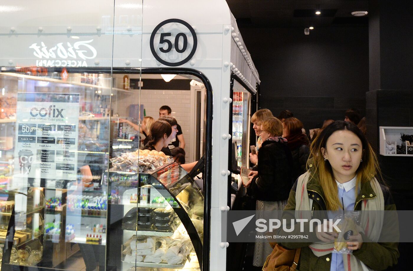 Israeli Cofix chain opens first coffee shop in Moscow