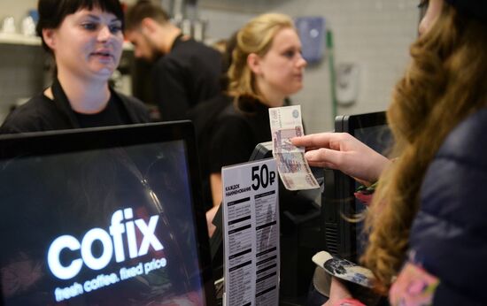 Israeli Cofix chain opens first coffee shop in Moscow