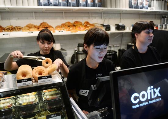 Israeli Cofix chain opens first coffee shop in Moscow