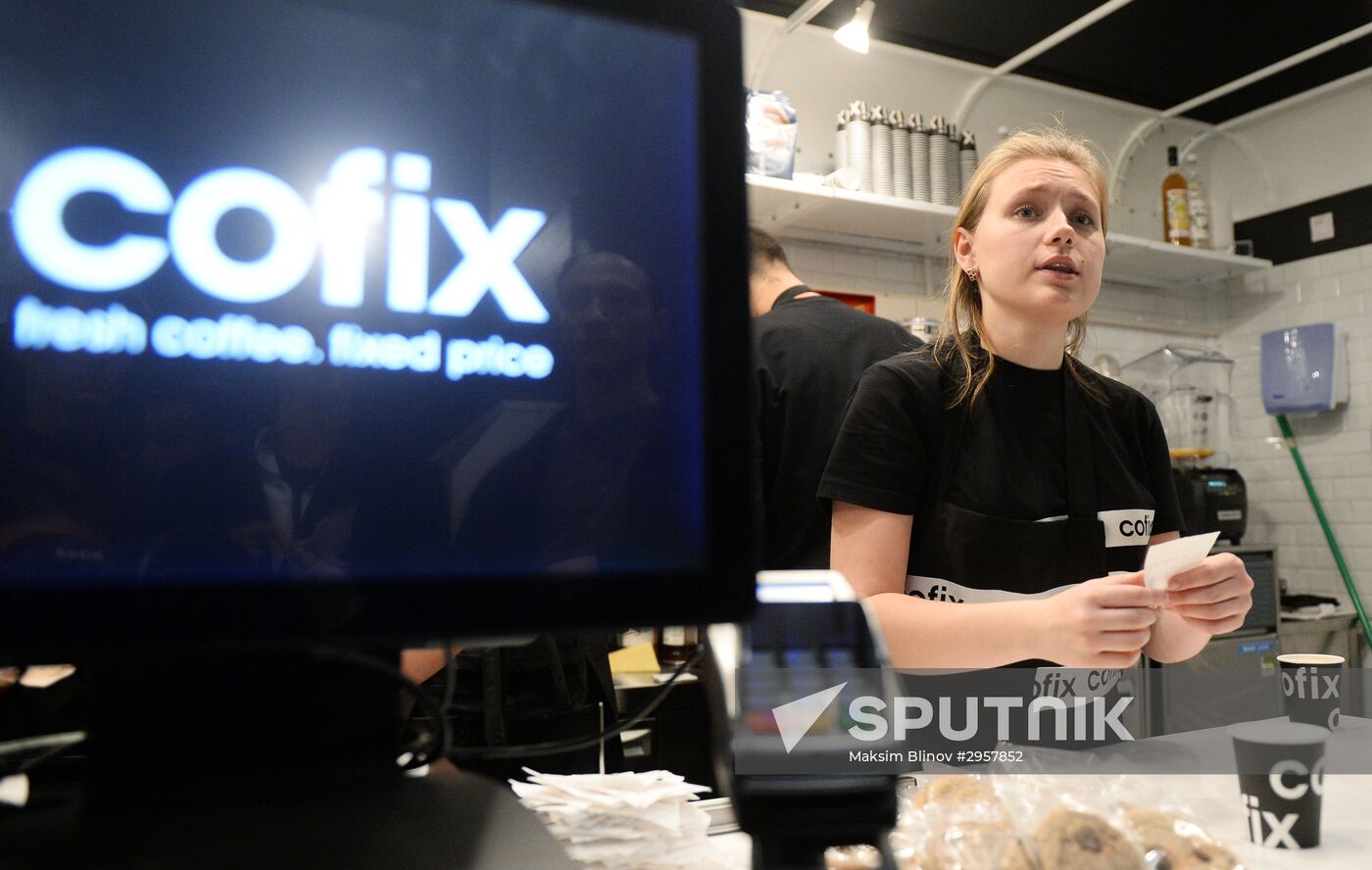 Israeli Cofix chain opens first coffee shop in Moscow