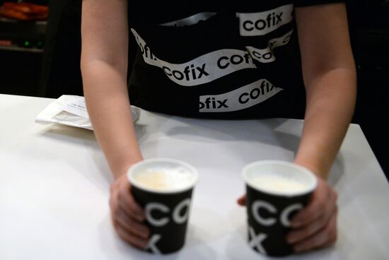 Israeli Cofix chain opens first coffee shop in Moscow