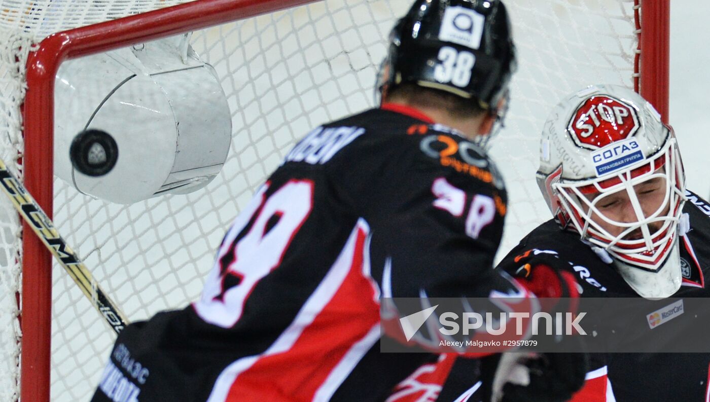 KHL Hocky. Avangard vs. CSKA