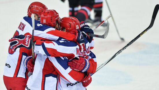 KHL Hockey. Avangard vs. CSKA