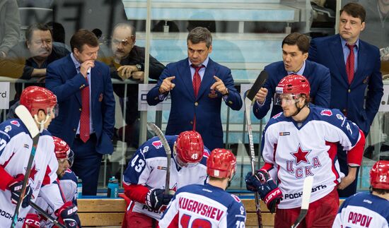 KHL Hockey. Avangard vs. CSKA