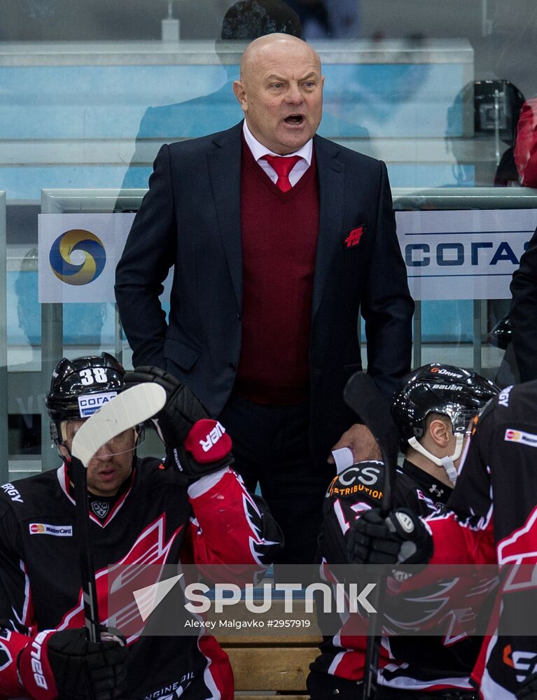 KHL Hockey. Avangard vs. CSKA