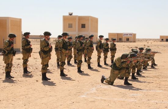 Russia, Egypt conduct Defenders of Friendship 2016 exercise. Day Three