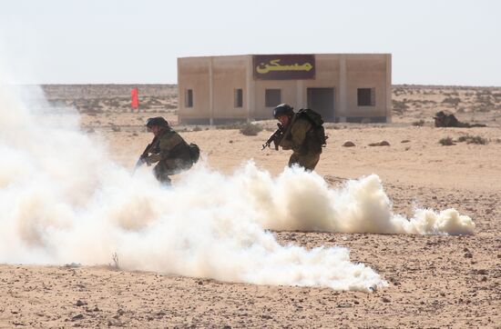 Russia, Egypt conduct Defenders of Friendship 2016 exercise. Day Three