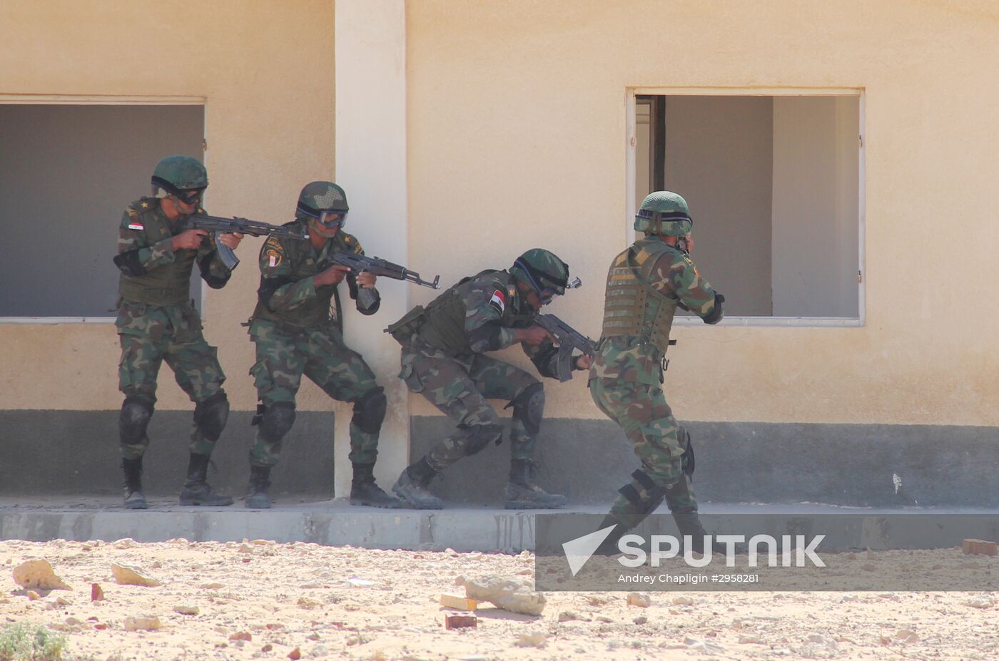 Russia, Egypt conduct Defenders of Friendship 2016 exercise. Day Three