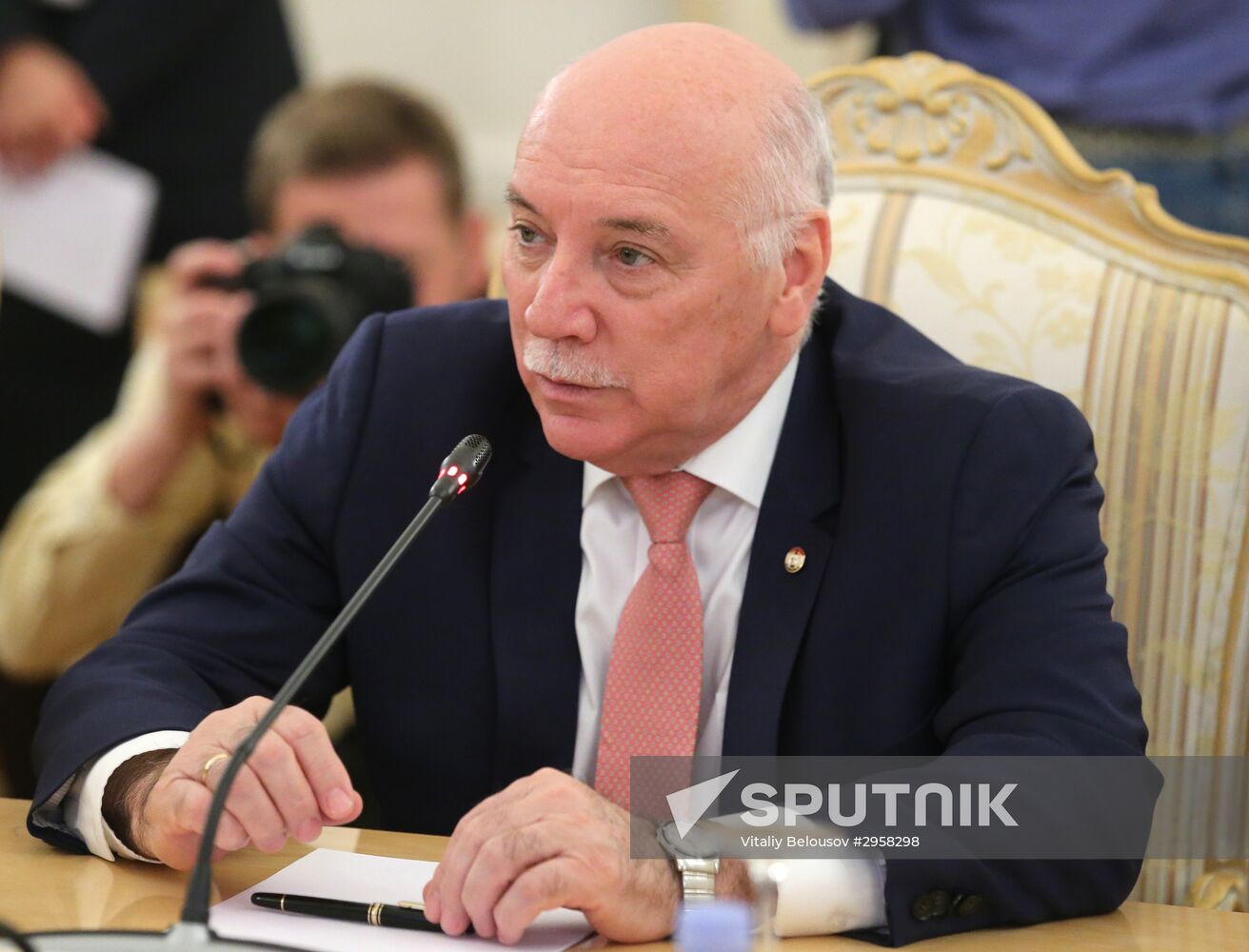 Sergey Lavrov meets with Eladio Loizaga