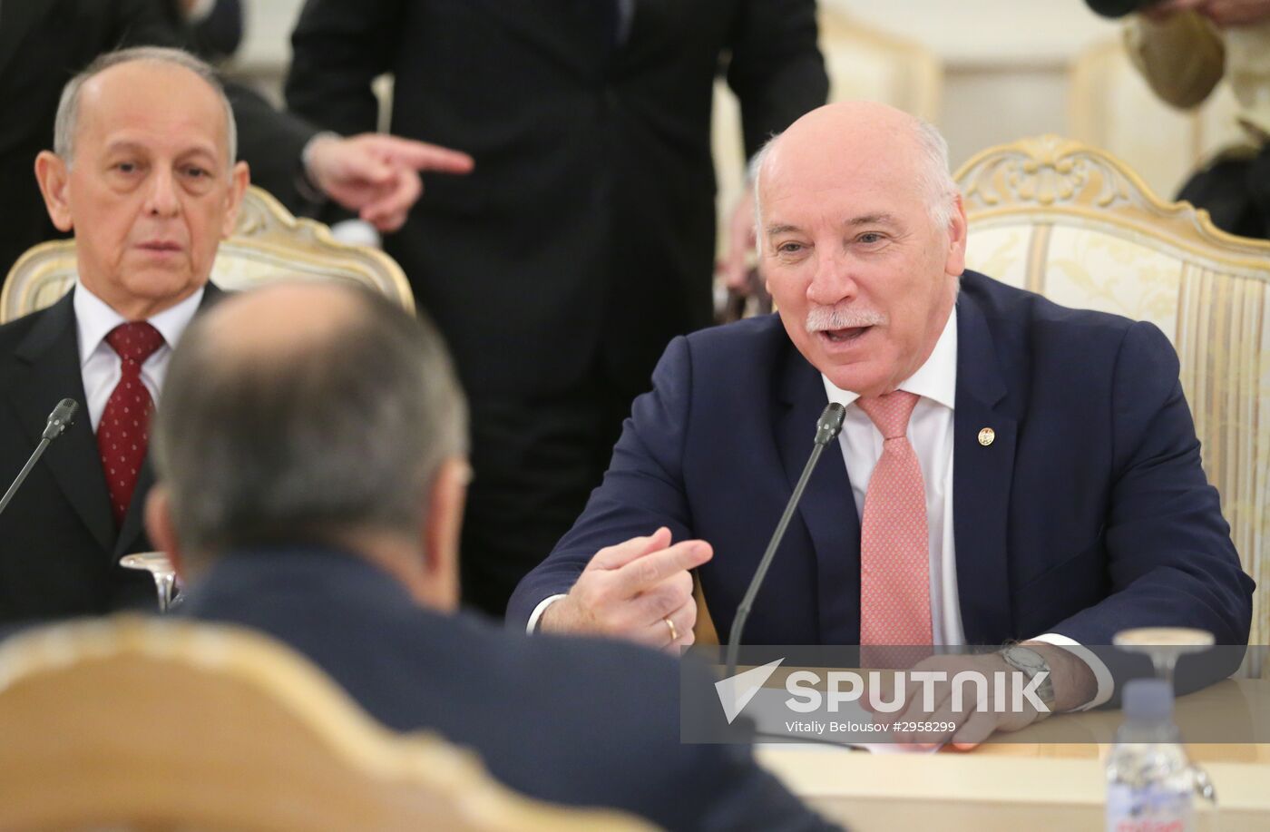 Sergey Lavrov meets with Eladio Loizaga