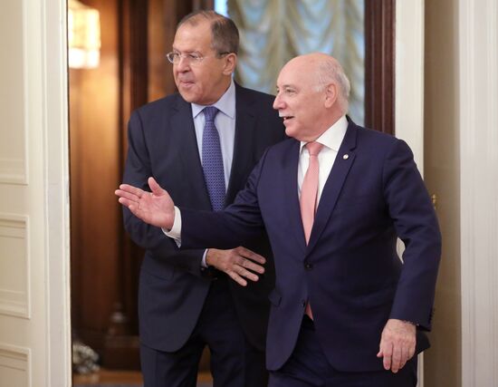 Sergey Lavrov meets with Eladio Loizaga