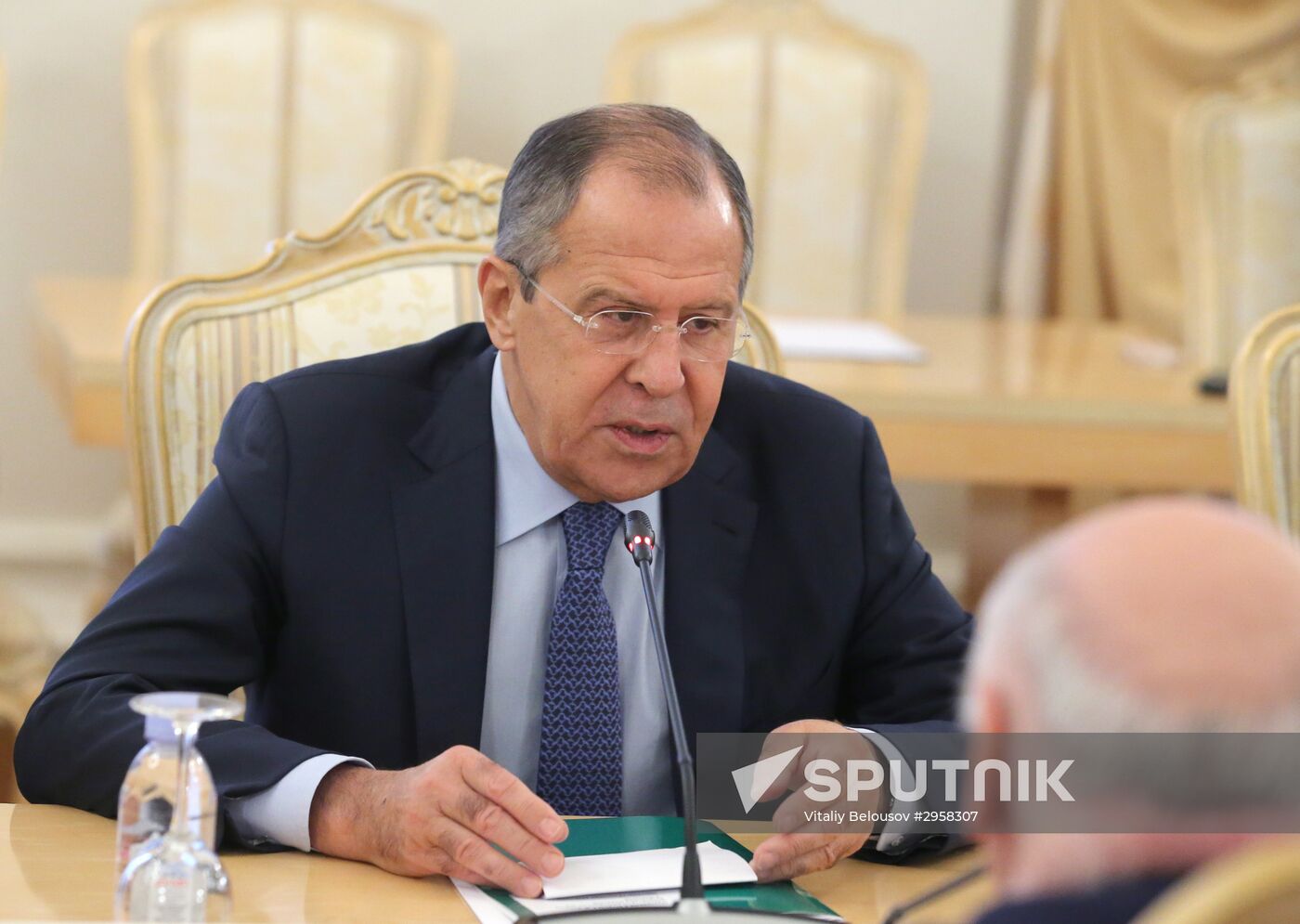 Sergey Lavrov meets with Eladio Loizaga