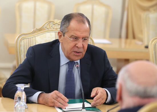 Sergey Lavrov meets with Eladio Loizaga