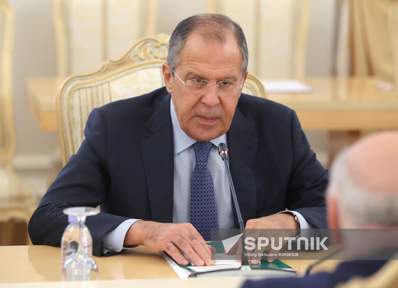 Sergey Lavrov meets with Eladio Loizaga