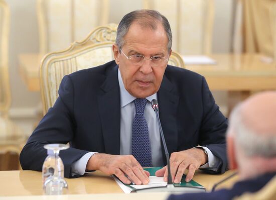 Sergey Lavrov meets with Eladio Loizaga
