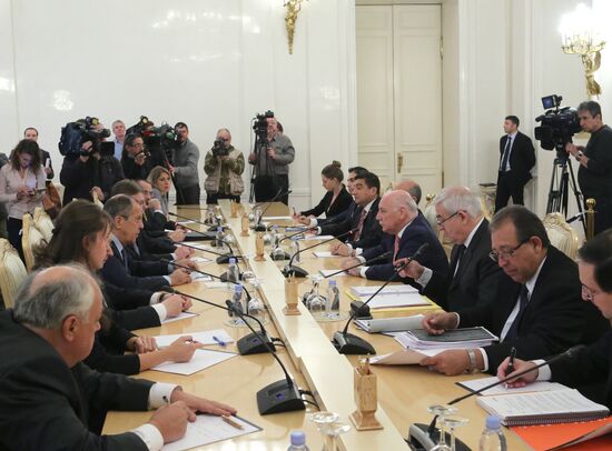 Sergey Lavrov meets with Eladio Loizaga