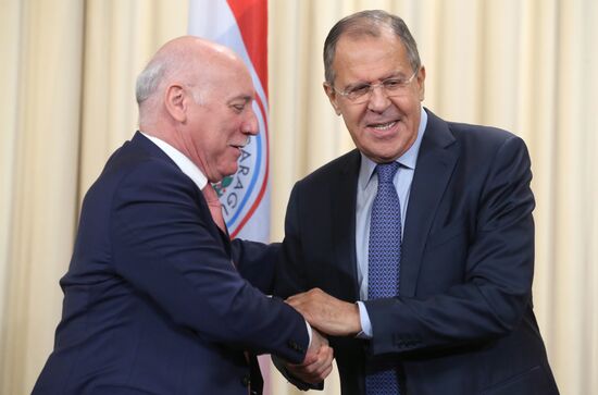 Sergey Lavrov meets with Eladio Loizaga