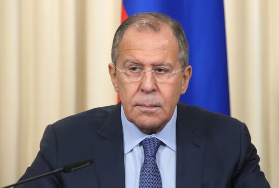 Sergey Lavrov meets with Eladio Loizaga