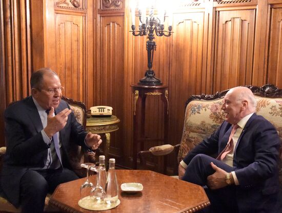 Sergey Lavrov meets with Eladio Loizaga