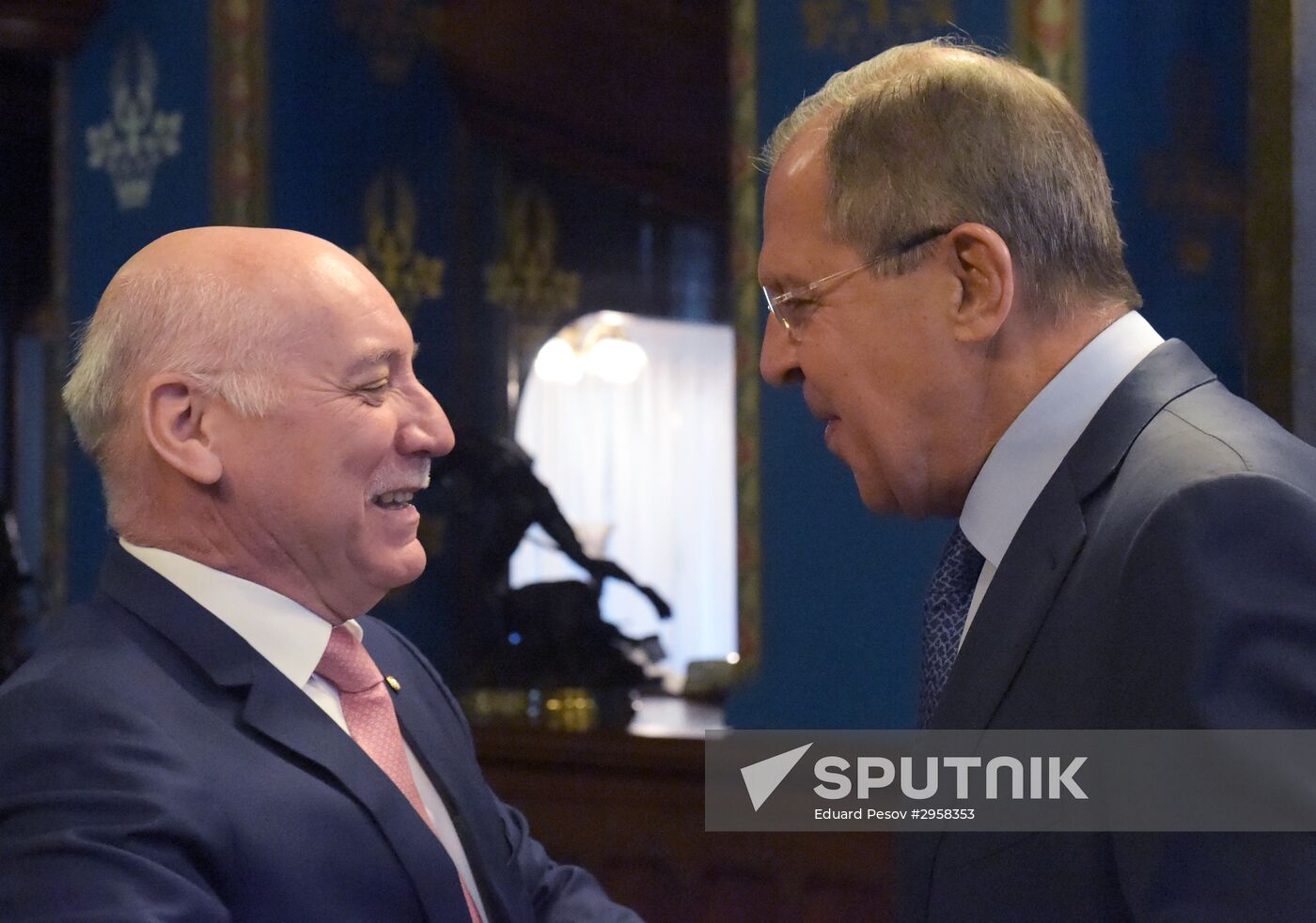 Sergey Lavrov meets with Eladio Loizaga