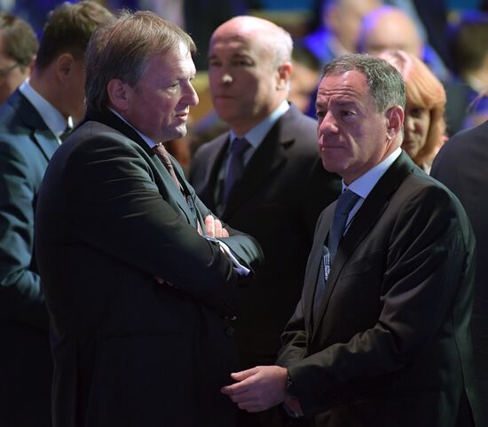 President Vladimir Putin attends All-Russia Business Association "Delovaya Rossiya" (Business Russia) congress