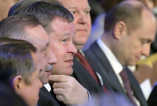 President Vladimir Putin attends All-Russia Business Association "Delovaya Rossiya" (Business Russia) congress