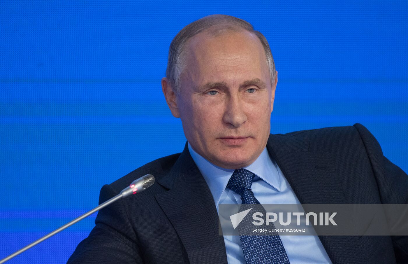 President Vladimir Putin attends All-Russia Business Association "Delovaya Rossiya" (Business Russia) congress