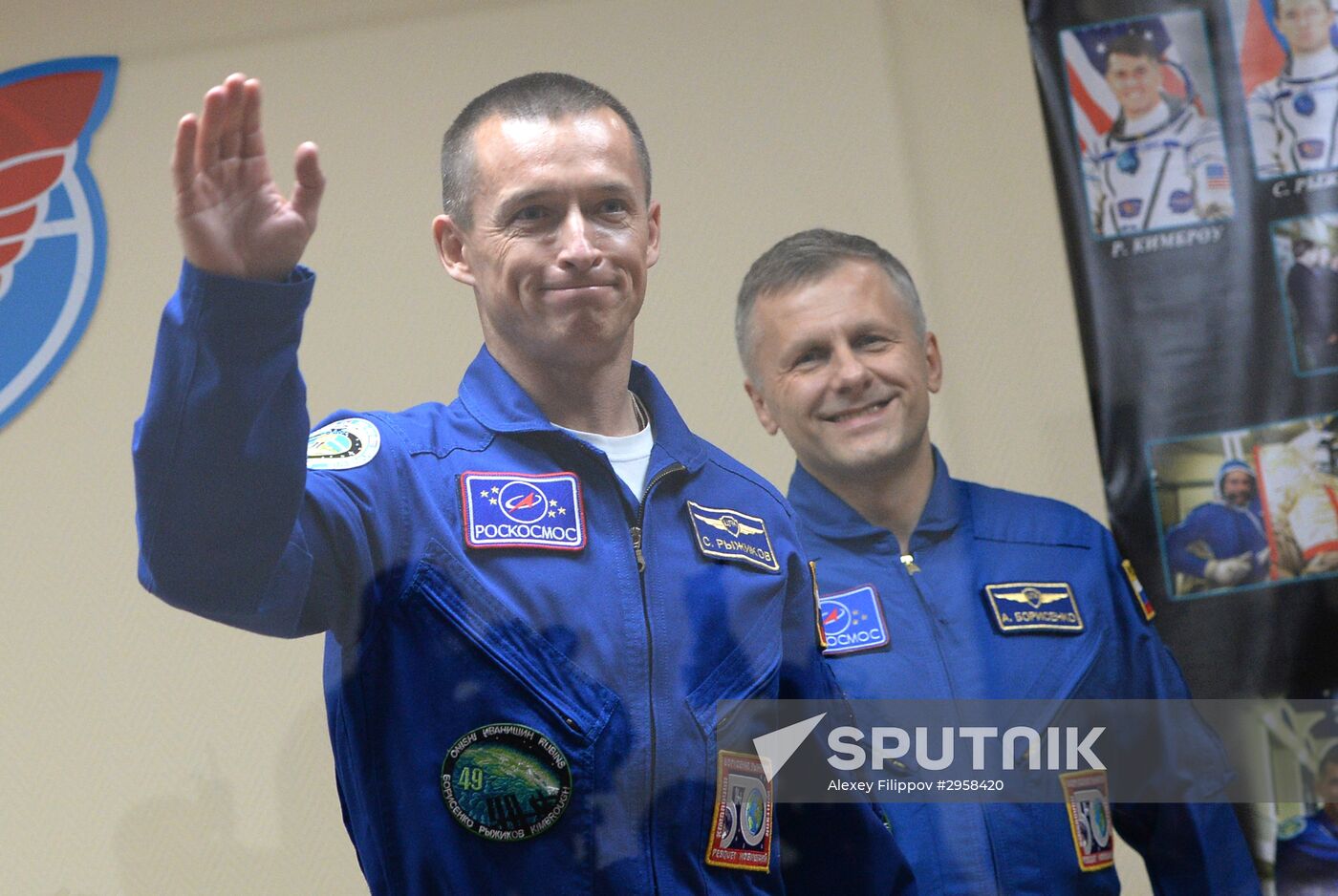 News conference with ISS Expedition 49/50 crew