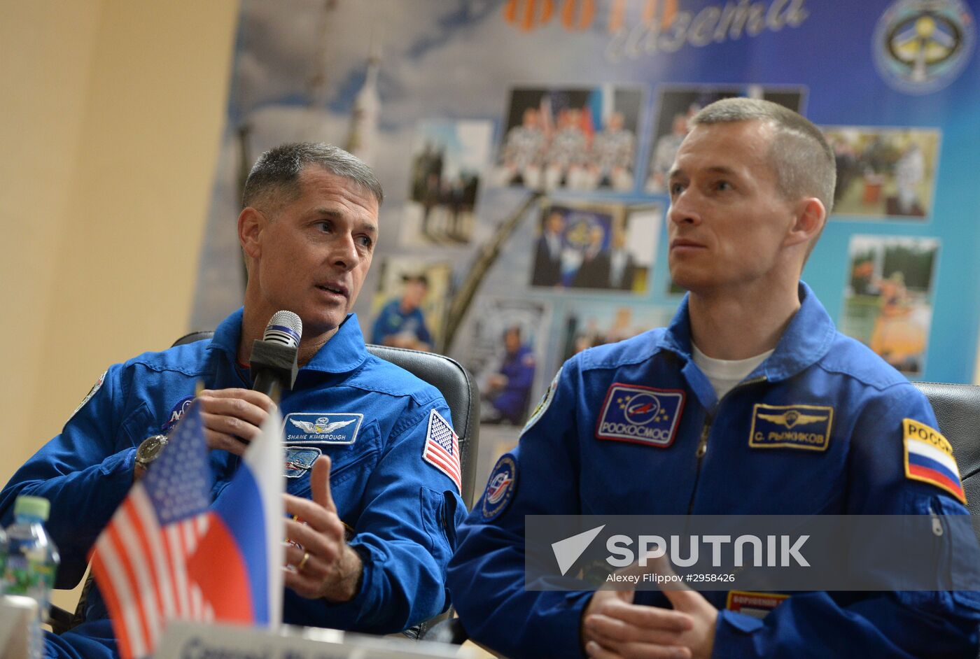 News conference with ISS Expedition 49/50 crew