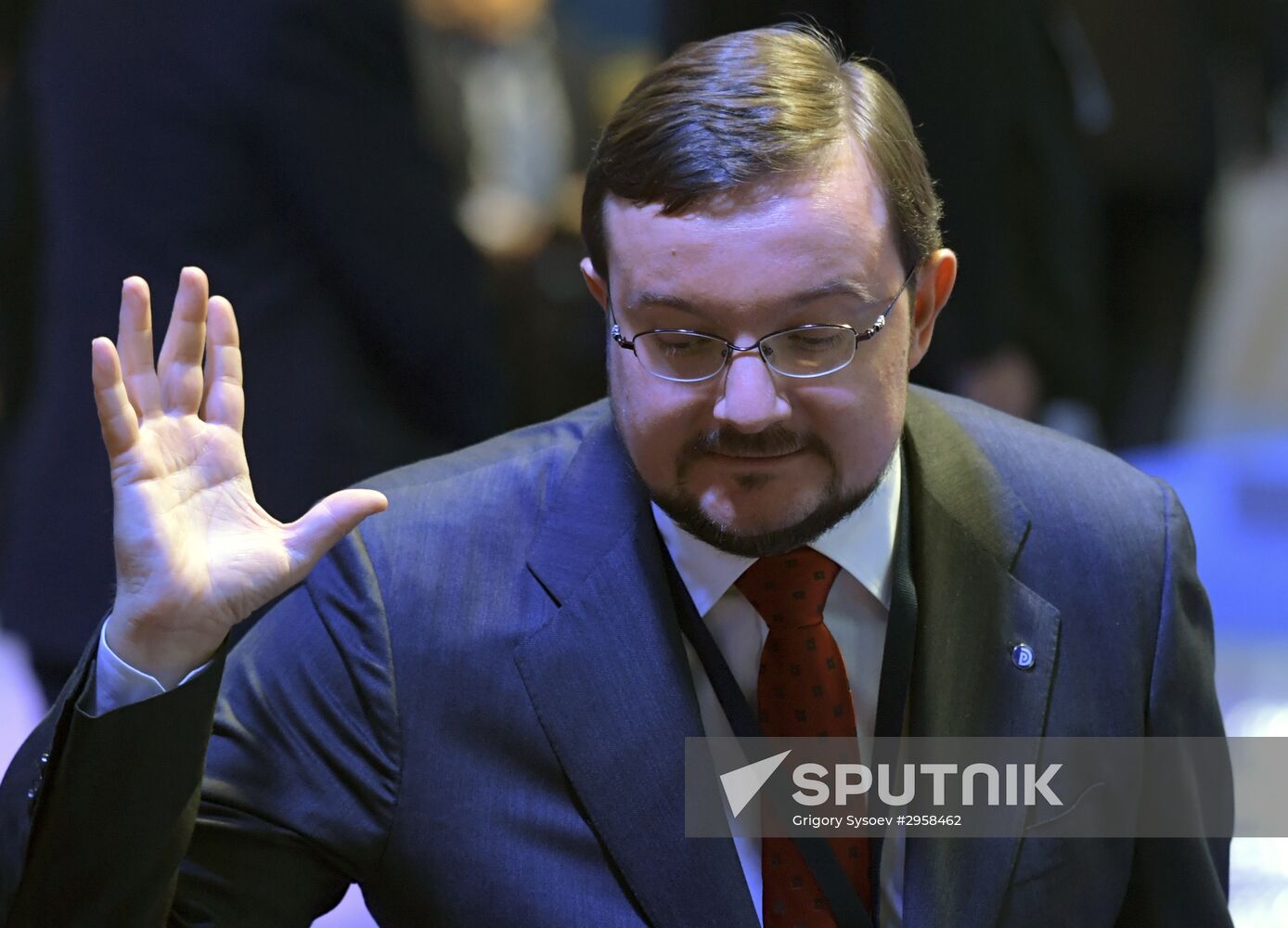 President Vladimir Putin attends Delovaya Rossiya congress