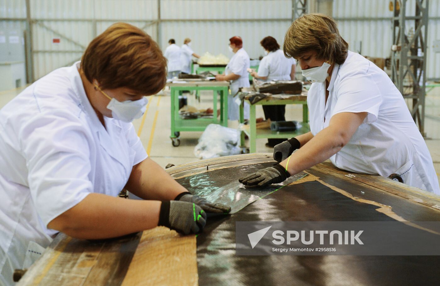 Russian Deputy Prime Minister Dmitry Rogozin visits MiG plant