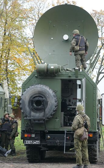 Baltic Fleet drills in Kaliningrad Region