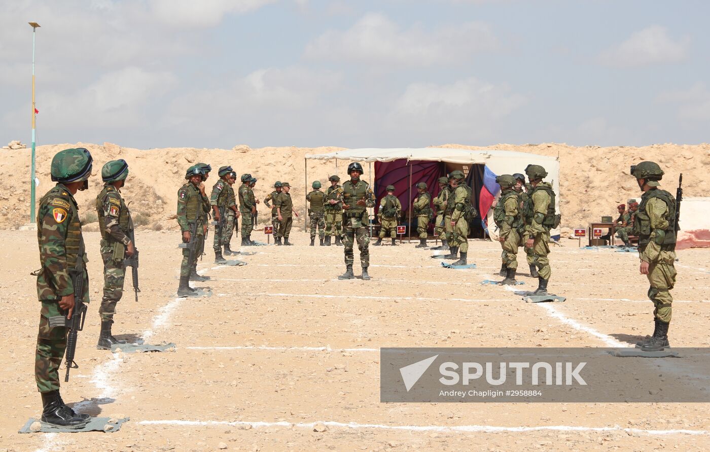 Russian-Egyptian anti-terrorist exercise. Day Four