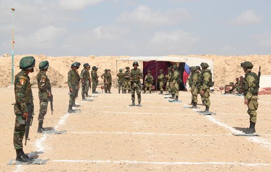 Russian-Egyptian anti-terrorist exercise. Day Four