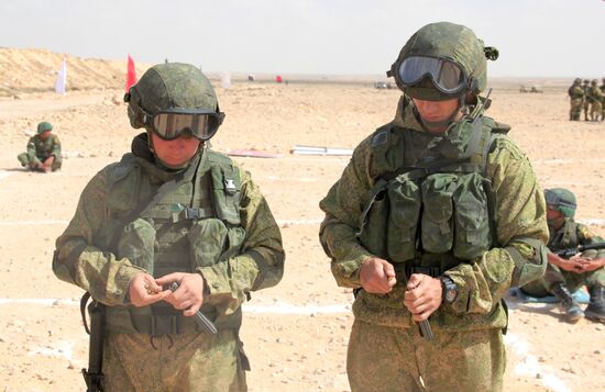 Russian-Egyptian anti-terrorist exercise. Day Four