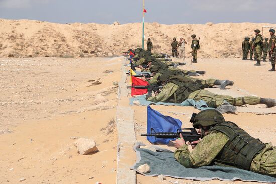 Russian-Egyptian anti-terrorist exercise. Day Four